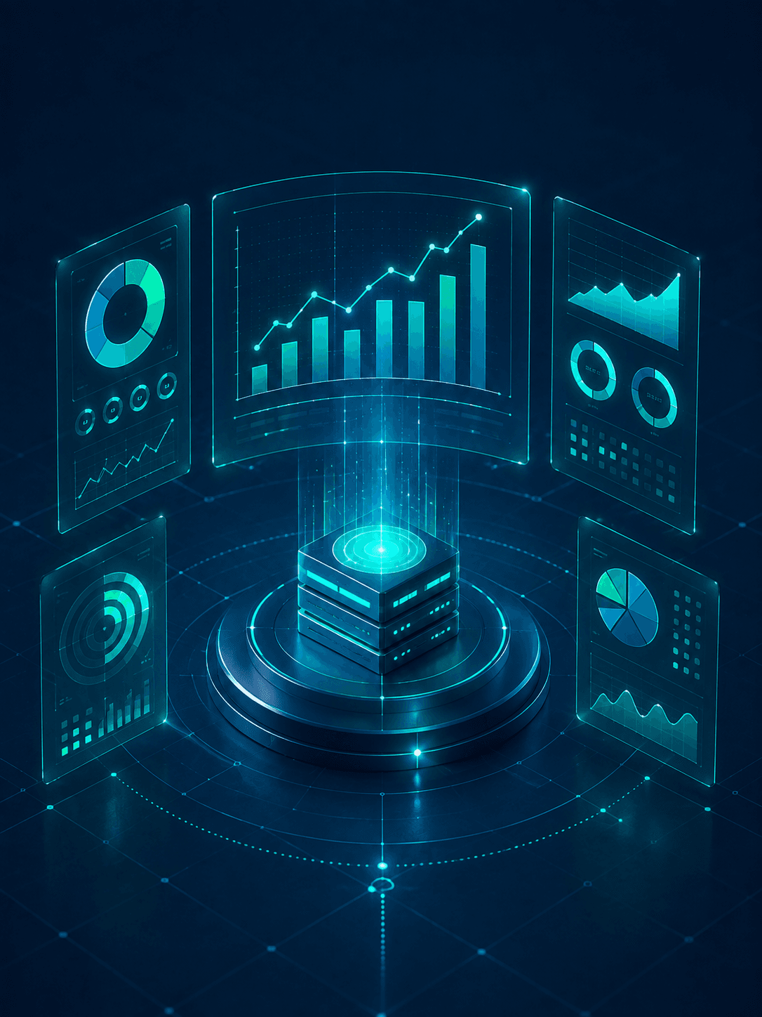 Paneles analíticos conectados para explorar y visualizar información